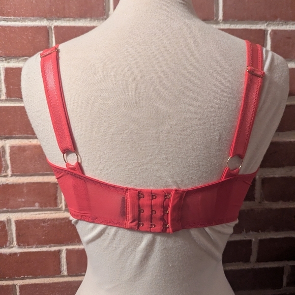 Scantilly by Curvy Kate Bra. Size:32HH. Gently Worn. Pink. Lace. - Picture 5 of 7